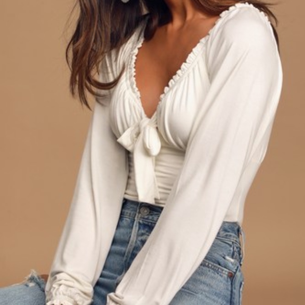 Lulus ivory bodysuit